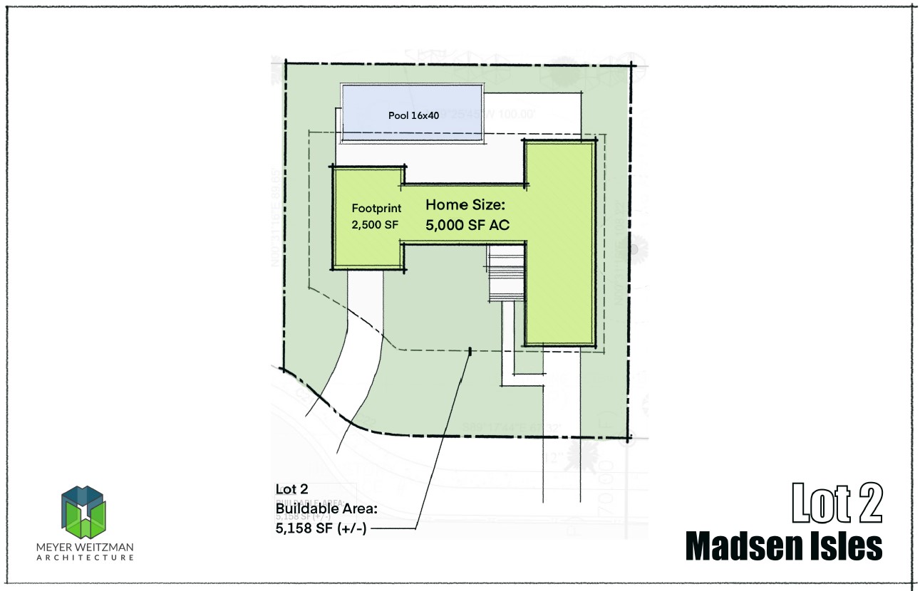 5023 W Leona Street _ Lot 2 Home Foot Print