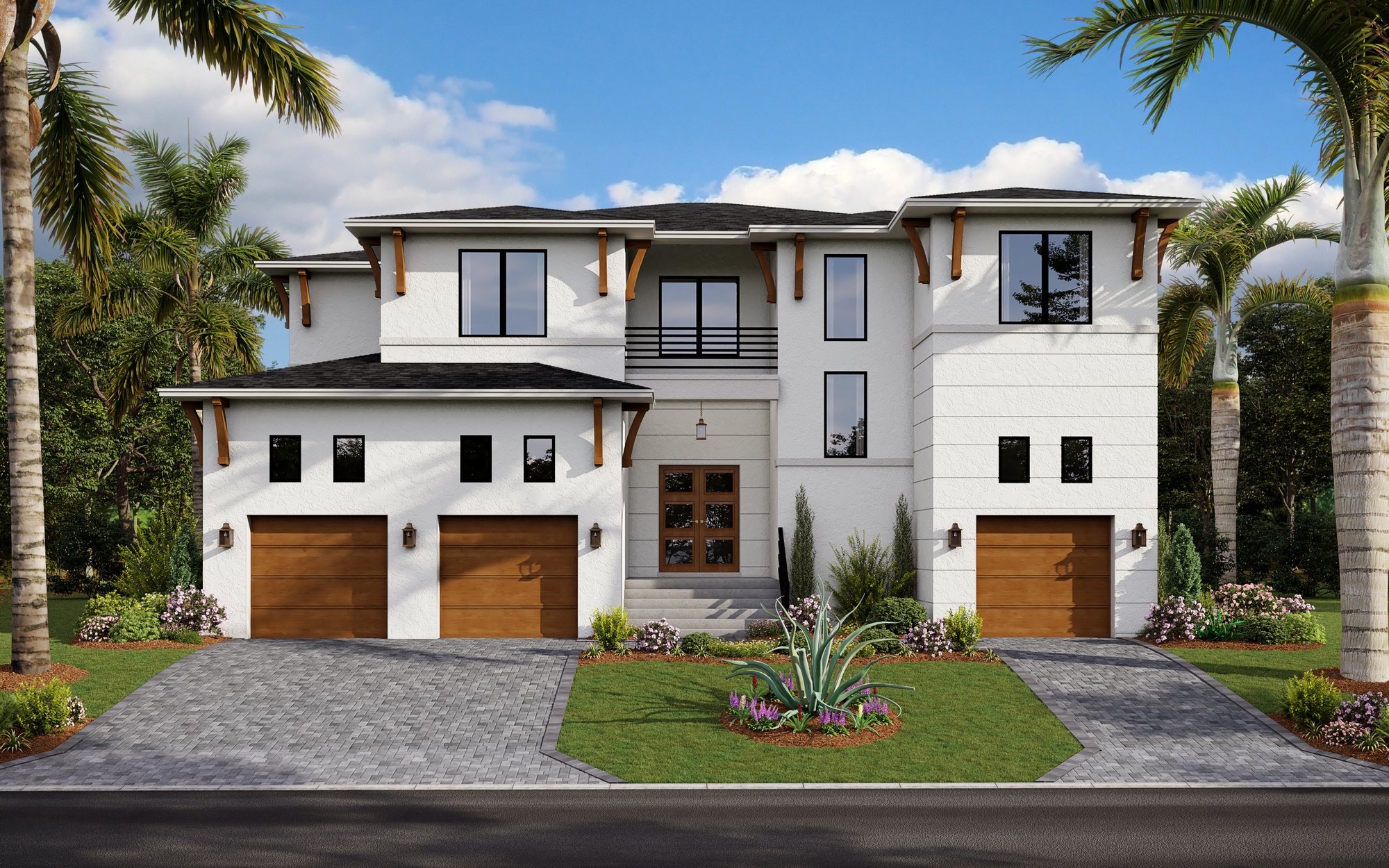 Lot 7 Front Elevation Rendering-1