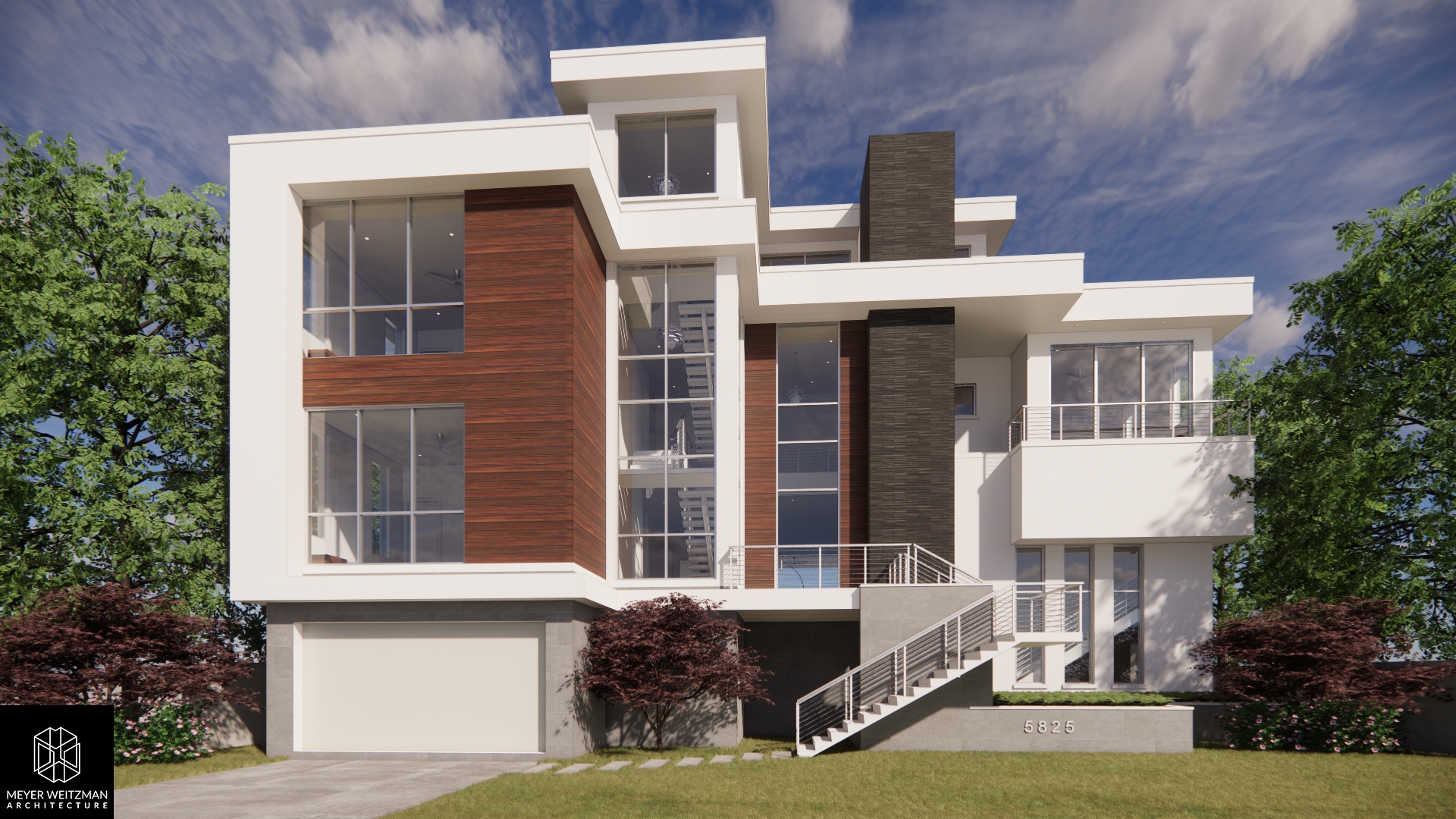 Lot 8 Front Elevation Rendering-1