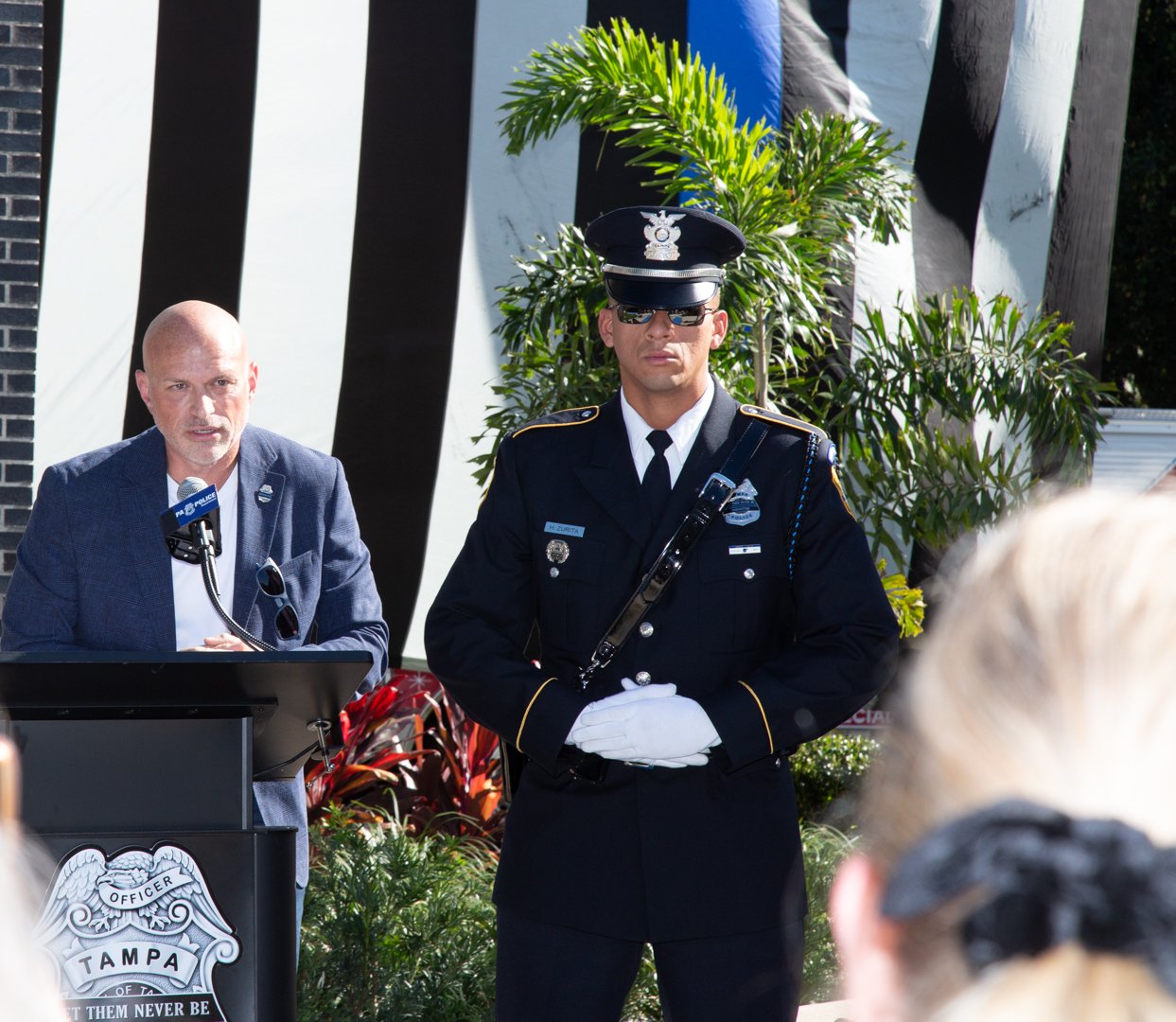Photos: Funeral services for Tampa Master Patrol Officer Jesse Madsen